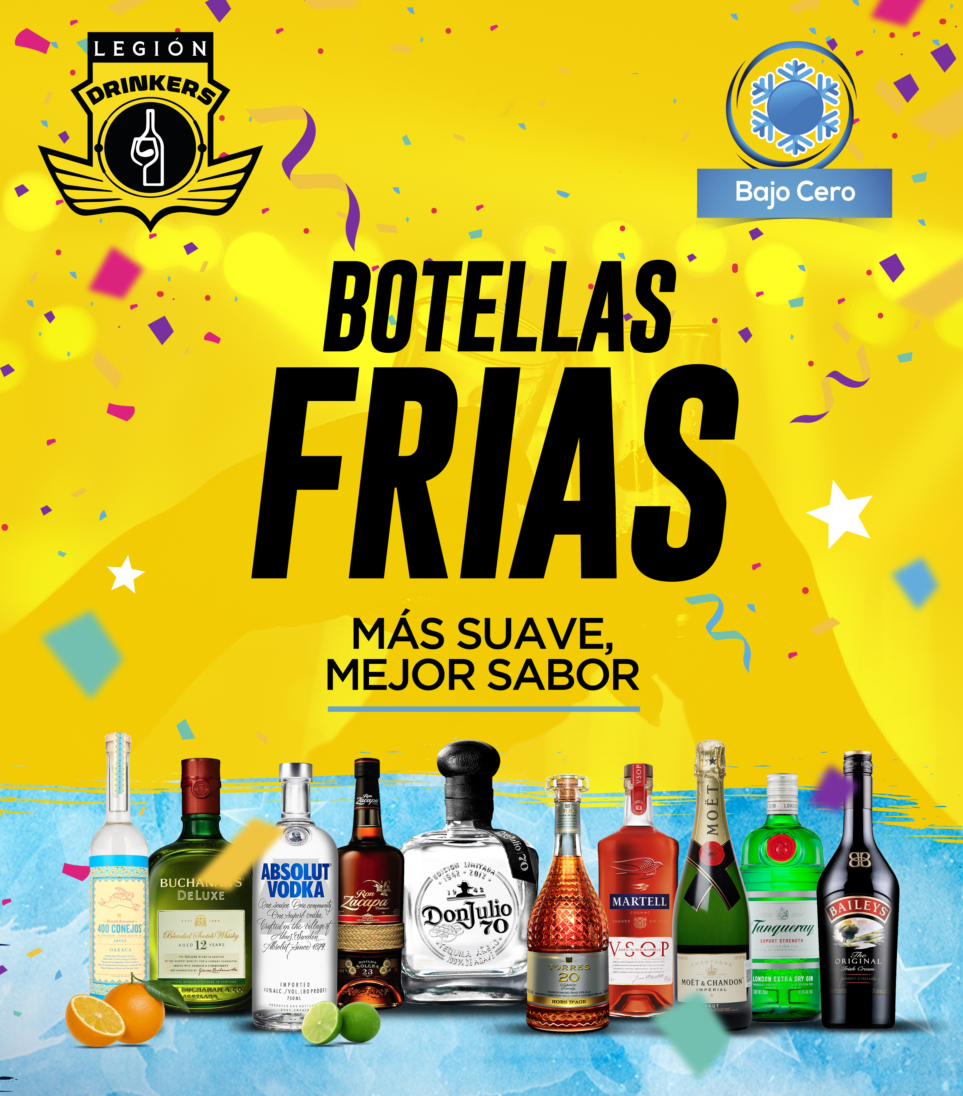 Botellas frías - Legion Drinkers